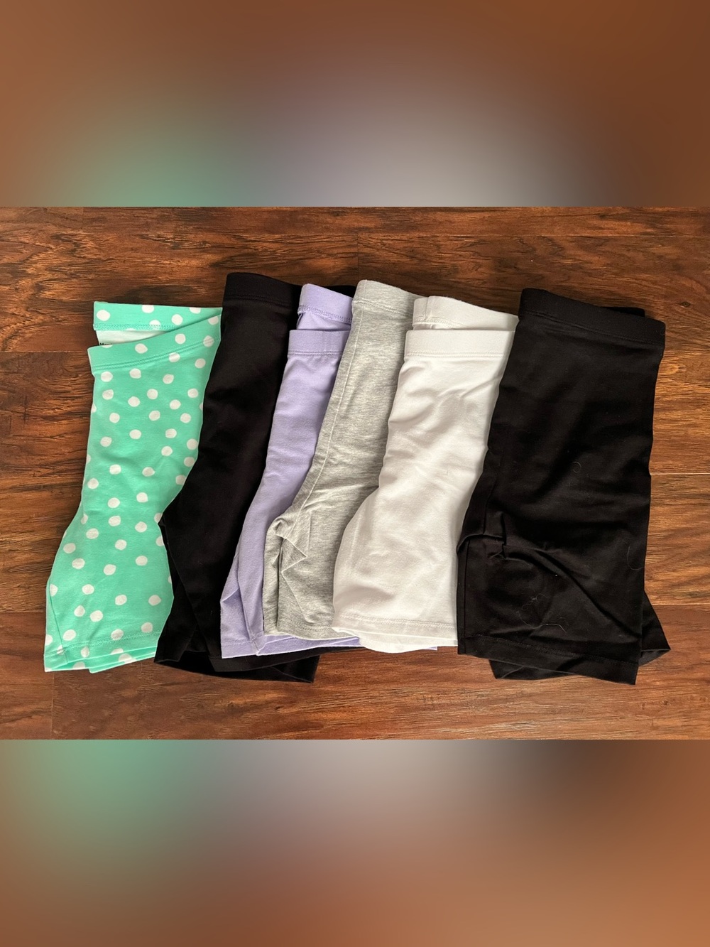 Girls' Assorted Cotton Blend Biker Shorts Lot